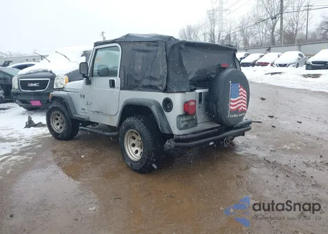 2003 Jeep Wrangler X из США, поврежденный, VIN 1J4FA39S03P354264
